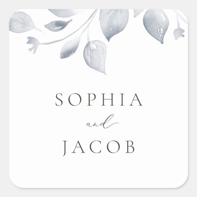 Dreamy Foliage Envelope Seal (Front)