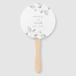 Dreamy Foliage Hand Fan
