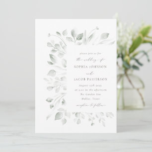 Dreamy Foliage Invitation