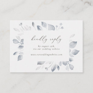 Dreamy Foliage RSVP by website insert
