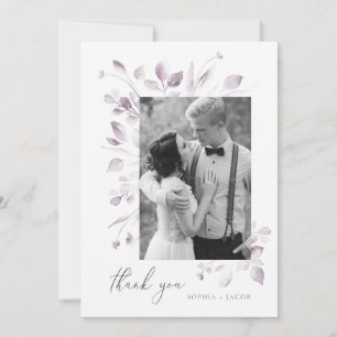 Dreamy Foliage Thank You Card