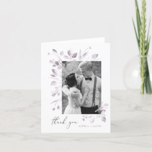 Dreamy Foliage Thank You Card