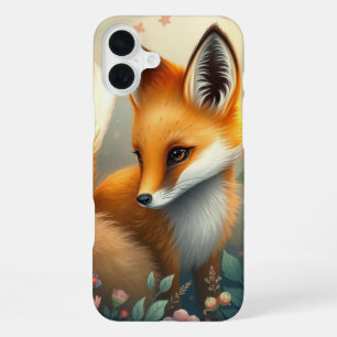 Dreamy Fox iPhone 16 Plus Case