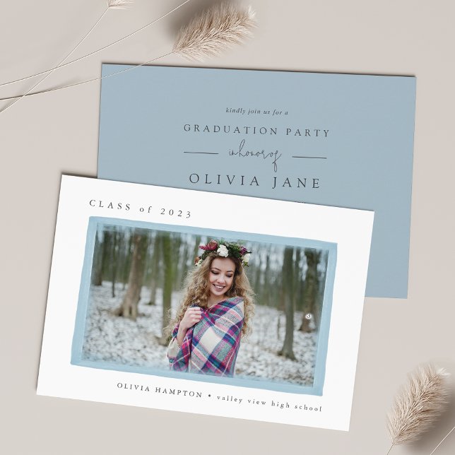 Dreamy Frame Graduation Announcement & Invitation (Creator Uploaded)