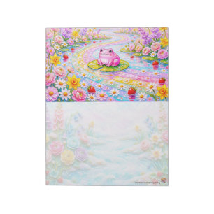 Dreamy Frog Watercolor Notepad