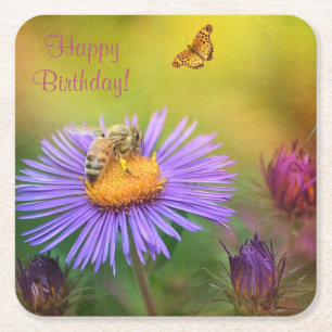 Dreamy Garden Paper Party Coasters