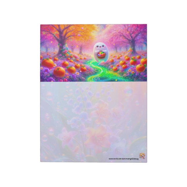Dreamy Ghost Notepad (Rotated)