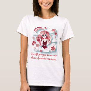 Dreamy Girl in Love with Life T-Shirt
