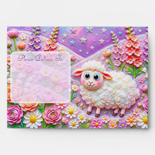 Dreamy Glass Lamb Envelopes