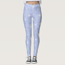 Dreamy Lavender Starry Watercolor Pattern