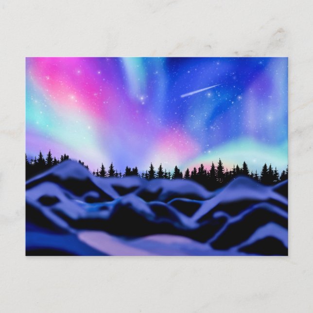 Dreamy Lights Postcard (Front)