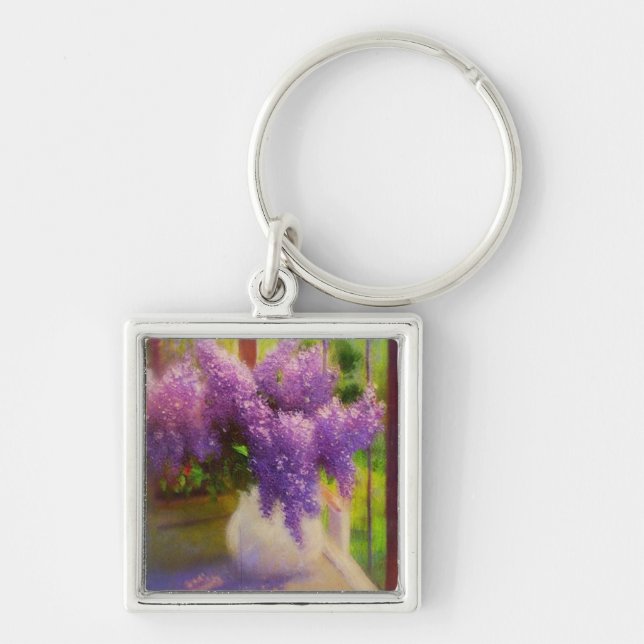 Dreamy Lilac Key Ring (Front)