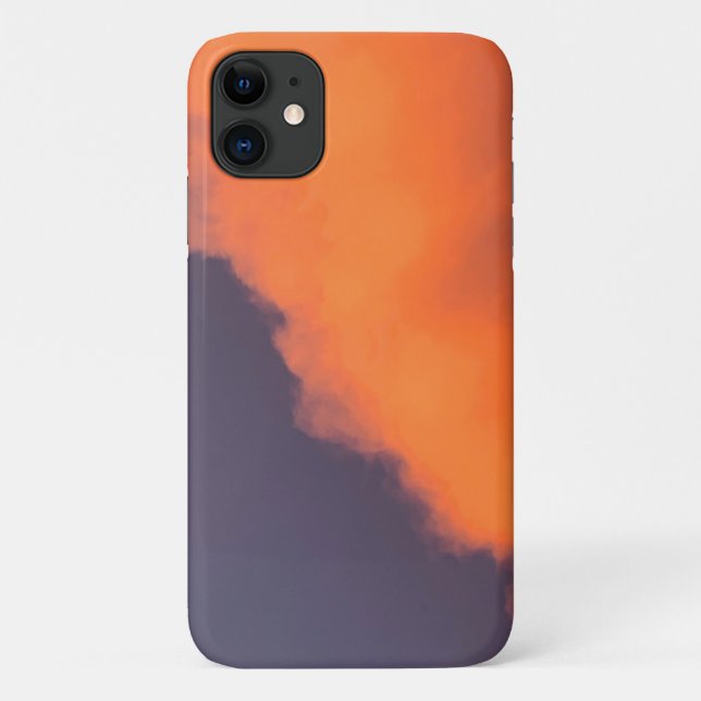Dreamy, magical clouds  in dreamy, magical colours Case-Mate iPhone case (Back)