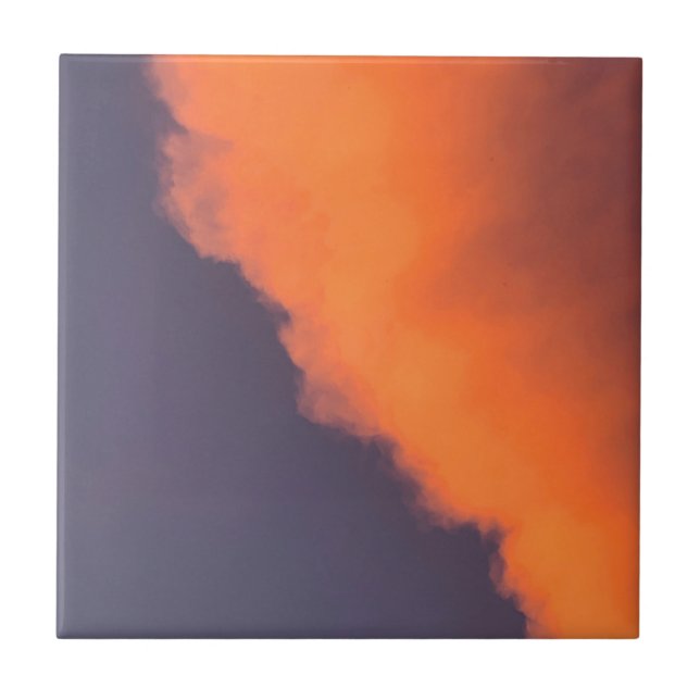 Dreamy, magical clouds  in dreamy, magical colours tile (Front)