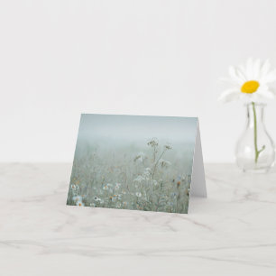 Dreamy meadow fine art photo card