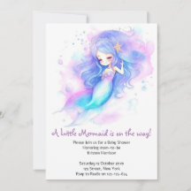 Dreamy Mermaid Baby Shower Celebration