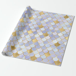 Dreamy Mermaid scales Wrapping Paper