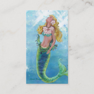 Dreamy Mermaid Siren Business/Profile Cards