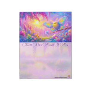 Dreamy Moth Notepad