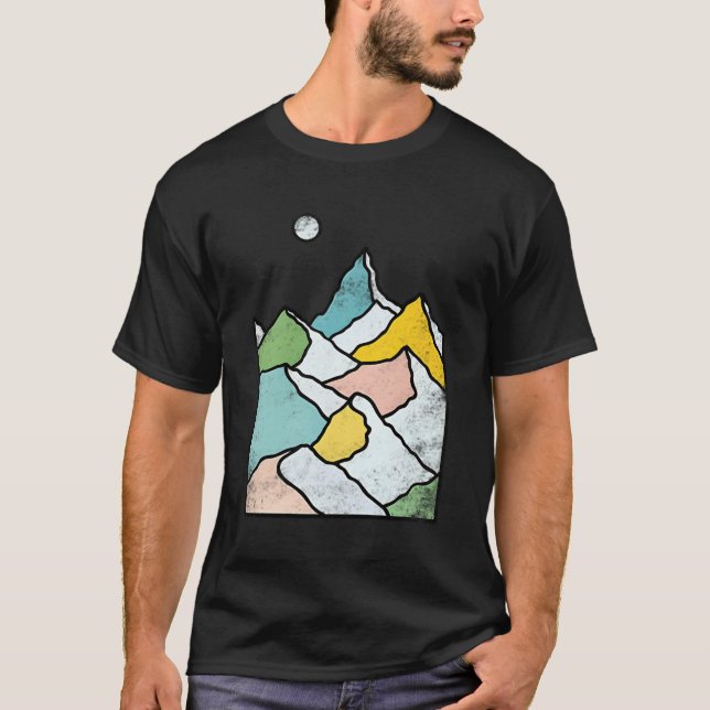 Dreamy Mountains T-Shirt (Front)