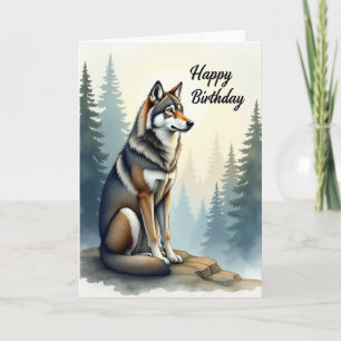 Dreamy Mystic Canine Card