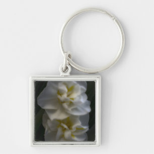 Dreamy Narcissus Daffodils Key Ring