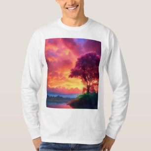 Dreamy Nature-Inspired T-Shirt Design