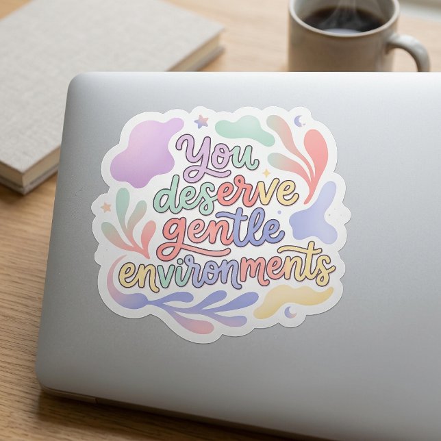 Dreamy Neurodivergent Affirmation Pastel Typograph (Creator Uploaded)
