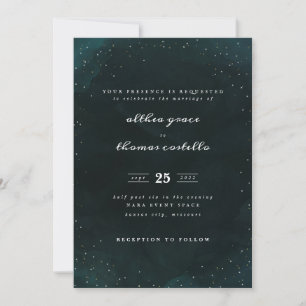 Dreamy Night Sky Invitation