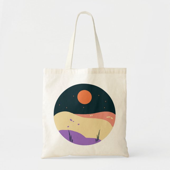 dreamy night tote bag (Front)