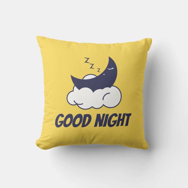 "Dreamy Nights Pillow" Cushion (Front)
