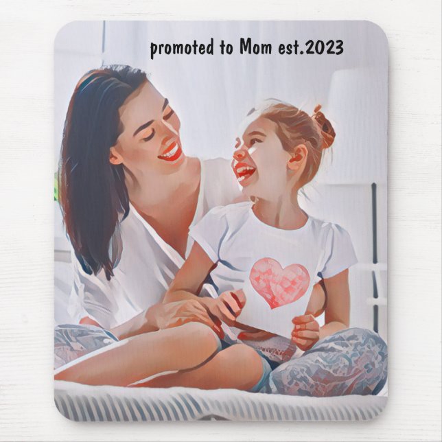 Dreamy Nostalgic Afternoon Illustration Mouse Pad (Front)