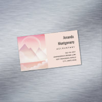 Dreamy Pastel Mountain Landscape