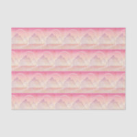 Dreamy Pastel Mountain Landscape Pattern