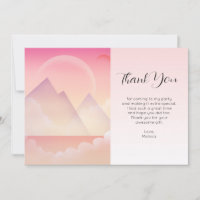 Dreamy Pastel Mountain Landscape
