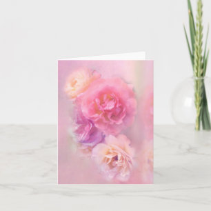Dreamy Pastel Roses Card