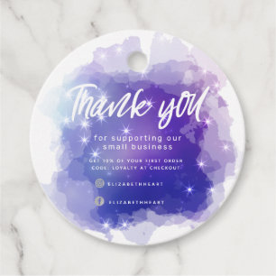 dreamy pastel sky splash business thank you  favou favour tags