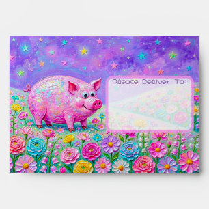 Dreamy Pig Envelopes