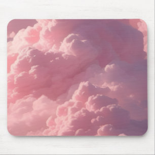 Dreamy Pink Clouds Aesthetic MousepadMousepad Mouse Pad