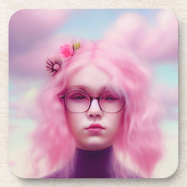 Dreamy Pink Coaster (Front)