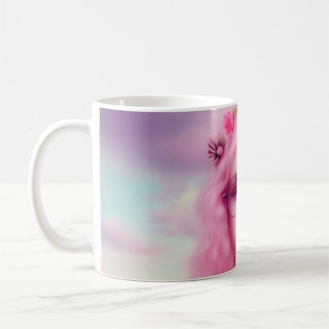 Dreamy Pink Coffee Mug (Left)