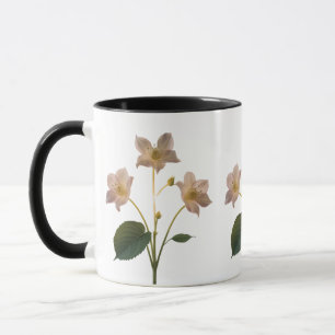 Dreamy Pink Dandelion Whimsical Combo Mug