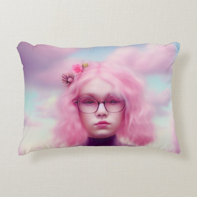Dreamy Pink Decorative Cushion (Front)
