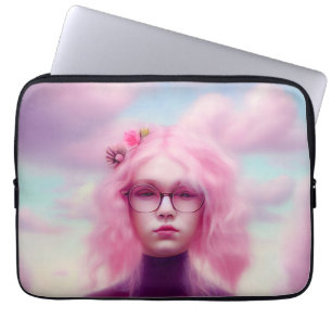 Dreamy Pink Laptop Sleeve