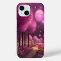 Dreamy Pink Nightscape