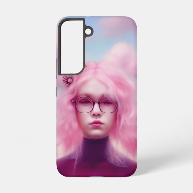 Dreamy Pink Samsung Galaxy S22 Case (Back)