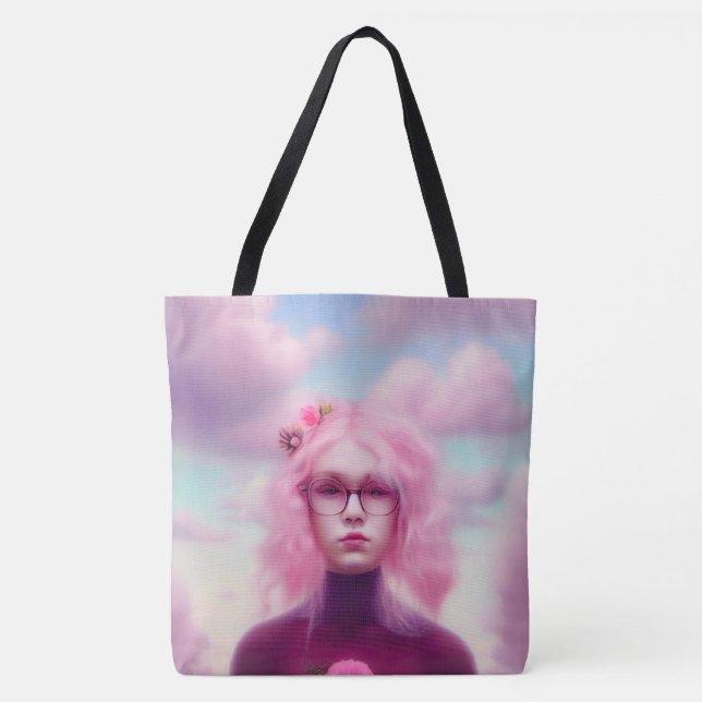 Dreamy Pink Tote Bag (Front)