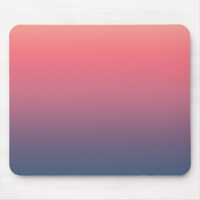 Dreamy Purple Blue & Pink Gradient Mousepad (Front)