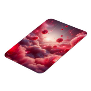 Dreamy Romantic Fantasy Roses Love Magnet