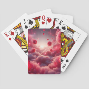 Dreamy Romantic Fantasy Roses Love Playing Cards
